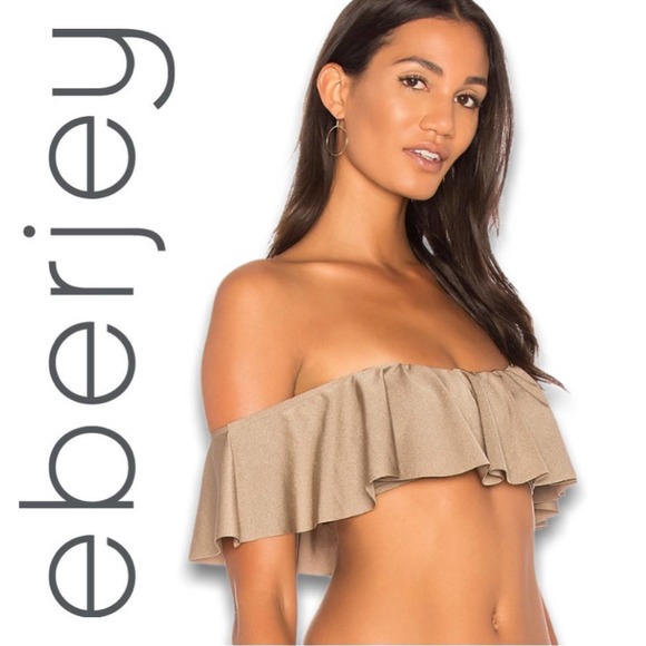 Eberjey Other - NWT Eberjey Beach Glow Margarita Bikini Top Flounce